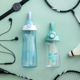 茶花 Пластиковая водяная чашка Тритан Детский детский детский детский сад студент Студент Студент Киттл соревнователь высокой температуры