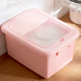 茶花 Рисовая ствола Домохозяйство 20 Catties Кухня Утолщенная пылепроницаемая влажная влажность -Проницаемое уплотнение рисовой коробки для хранения рисовой коробки мука ствола