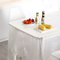 茶花 Одноразовая столовая ткань домашний круглый стол прямоугольный обеденный стол