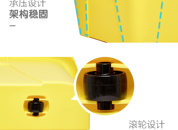 茶花 家用收纳箱 35L*3个 图13