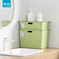 茶花 Коробка для хранения для документов, пластиковые канцтовары, коробочка для хранения