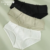 Красное нижнее белье, штаны, дышащий хлопковый оберег на день рождения, средняя посадка