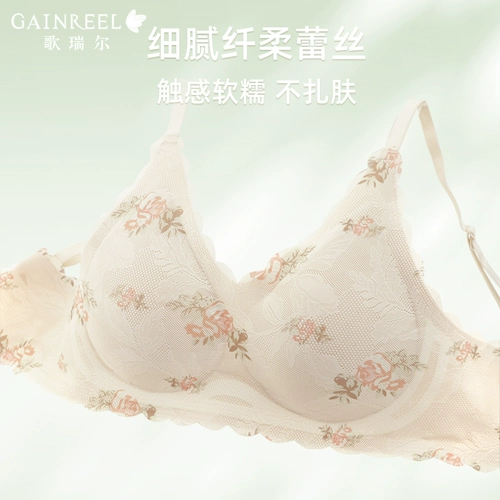 Дышащее кружевное нижнее белье, поддерживающий бюстгальтер пуш-ап, бюстгалтер, комплект, бюстгальтер без косточек
