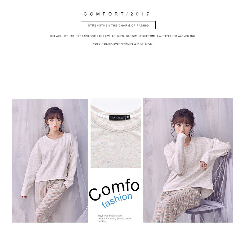 Pyjama pour femme GAINREEL    à manches longues - Ref 2992564 Image 9