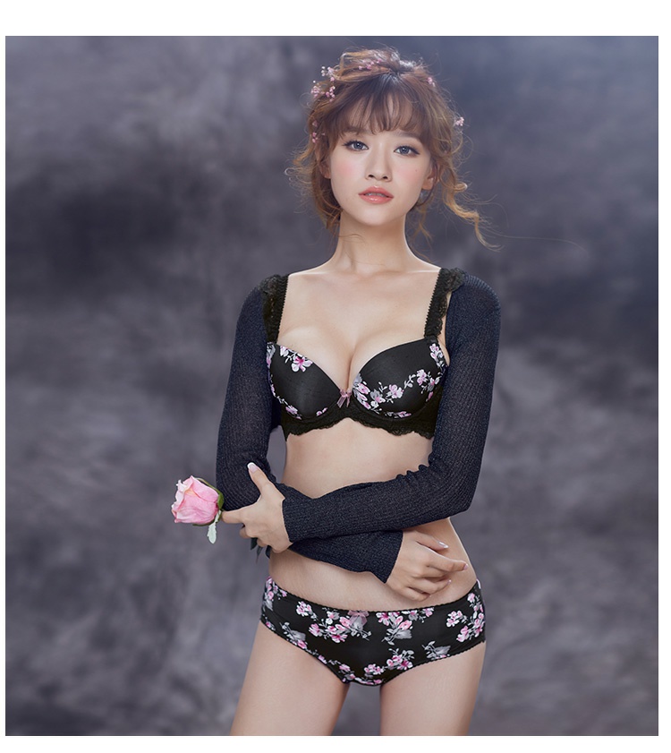 Ren 瑞尔 爱 叮咛 ren ngọt ngào quyến rũ tập hợp đồ lót [vú + đồ lót] maiko đồ lót dây	