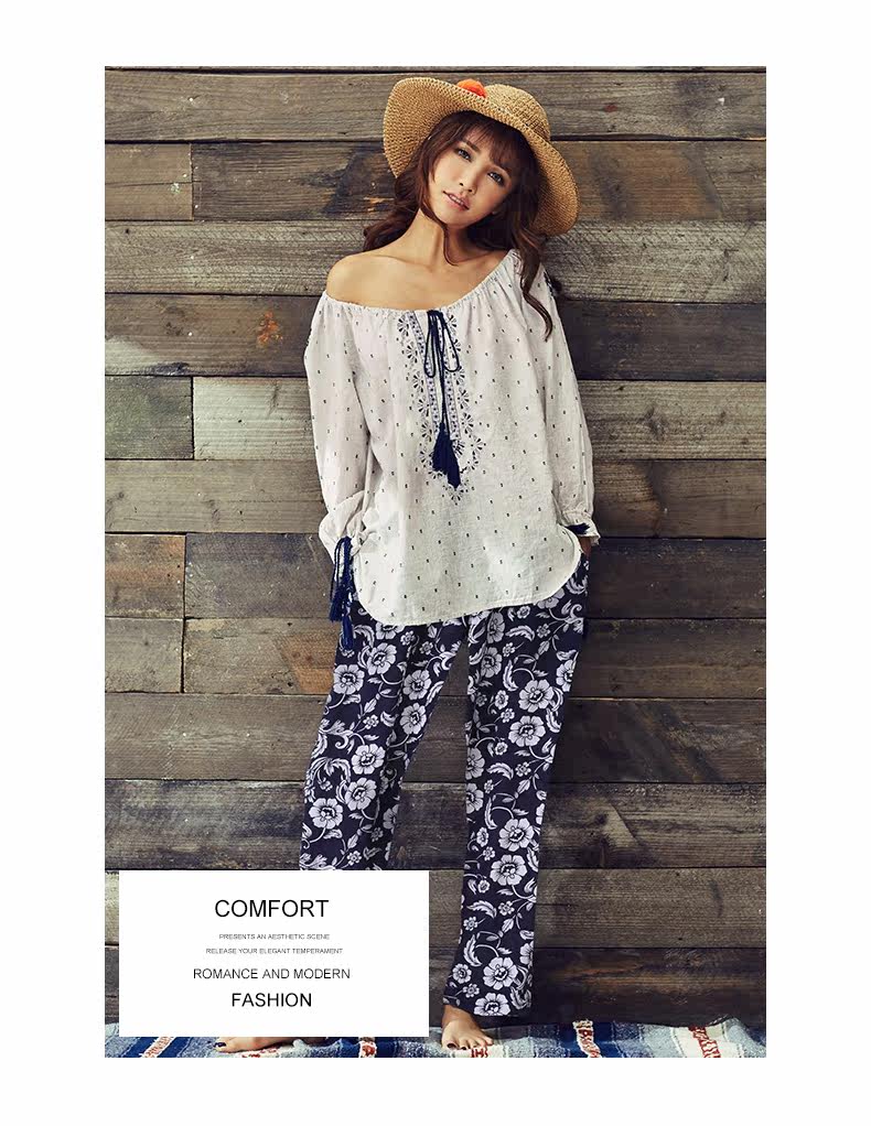 Pyjama pour femme GAINREEL    à manches longues - Ref 2992599 Image 9