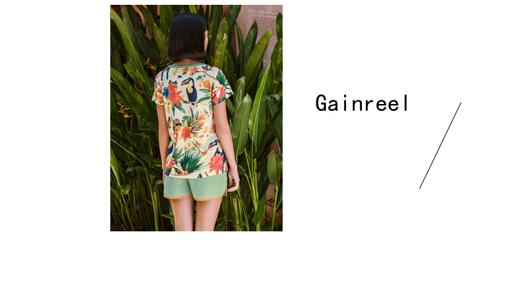 Pyjama mixte GAINREEL    à manche courte - Ref 3004910 Image 12