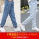 Zhongda dành cho trẻ em Tencel Denim Mosquito Pants 2020 Spring / Summer New Soft Thin Pants Quần ống rộng điều hòa nhiệt độ cho bé gái Xu hướng - Quần jean