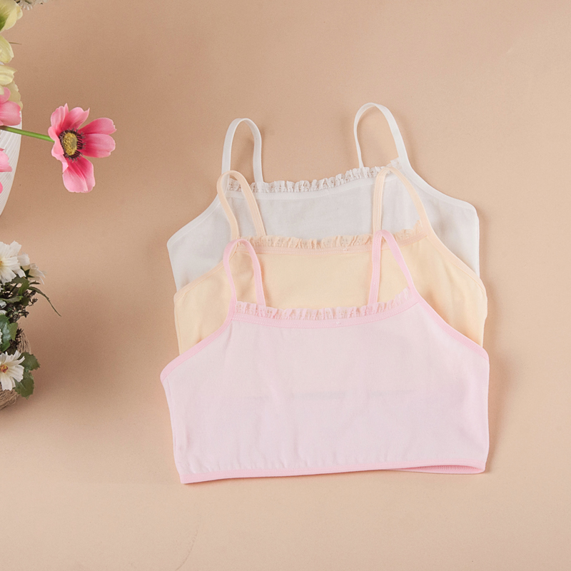 2020 mới giai đoạn phát triển của trẻ lớn sling vừa và 8-13 girlbra nhỏ vest cô gái trẻ mỏng áo ngực lau ngực.