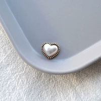 14#Circle Peach Heart Pearl-2