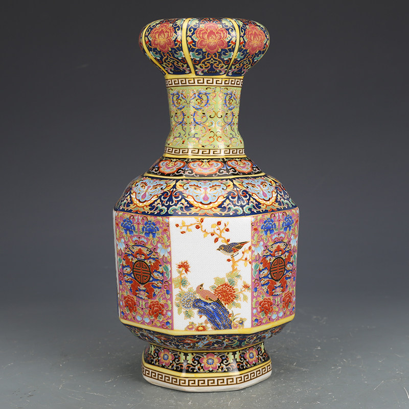 中国古美術 明時代斗彩玉壺春人 物花幵花瓶 （ 大明成化年製）在铭 大明宣德年青花玉壶春瓶：穿越时光的艺术珍品-仿古瓷器-淘宝好物网