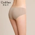 Oudifen 2019 mới dành cho phụ nữ quần đùi cạp thấp quần đùi thoải mái đồng màu quần lót liền mạch nâng hông XP9601 - Nam giới