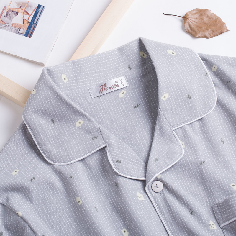 Pyjama mixte en Coton à manche courte - Ref 3005300 Image 4