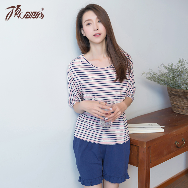 Pyjama mixte en Coton à manche courte - Ref 3005278 Image 5