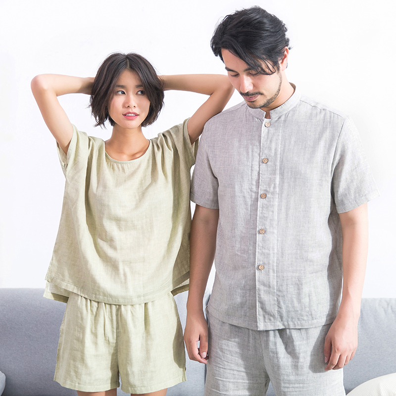 Pyjama mixte en Coton à manche courte - Ref 3005296 Image 5