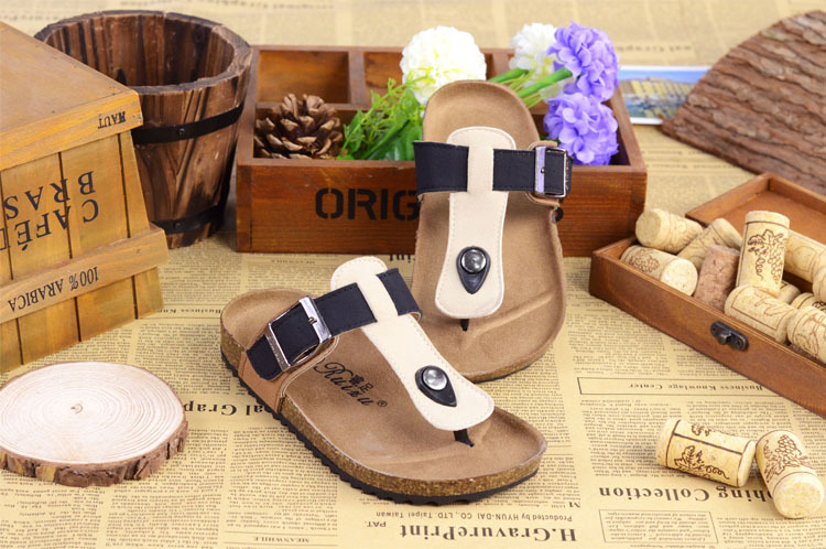 Chaussons enfants en suède pour été - semelle caoutchouc - Ref 1011526 Image 32