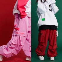 NO1NW streamer ski pants for men and women single and double board wear niche loose warm and windproof 23 new styles