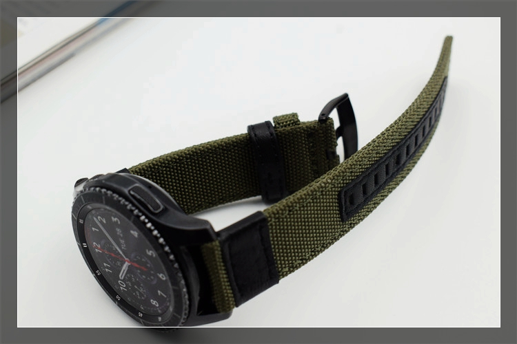 72H出貨 佳明 Garmin ApproachS40 手錶帶 尼龍帆布紋 替換腕帶 20MM接頭 透氣帆布