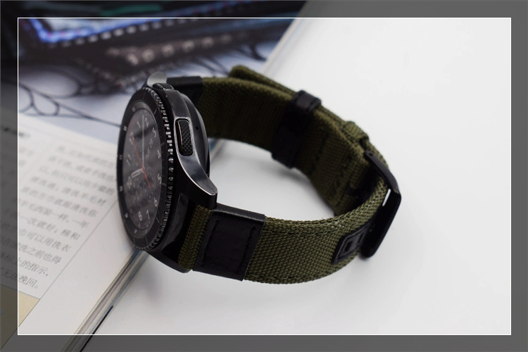 72H出貨 佳明 Garmin ApproachS40 手錶帶 尼龍帆布紋 替換腕帶 20MM接頭 透氣帆布
