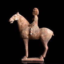 Tangdai Tao Pottery Painting Pottery Antiquity Collection of old copy of Chinese Retro Decoration Crafts