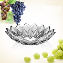 Acrylic dried candy pot fruit plate PC transparent living room creative European simple wedding plastic tray