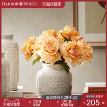 Harbor House American Ceramic Flower Arrangement Bottle Living-room Pendulum of Dried Floral creative Home Decorative Bibbury