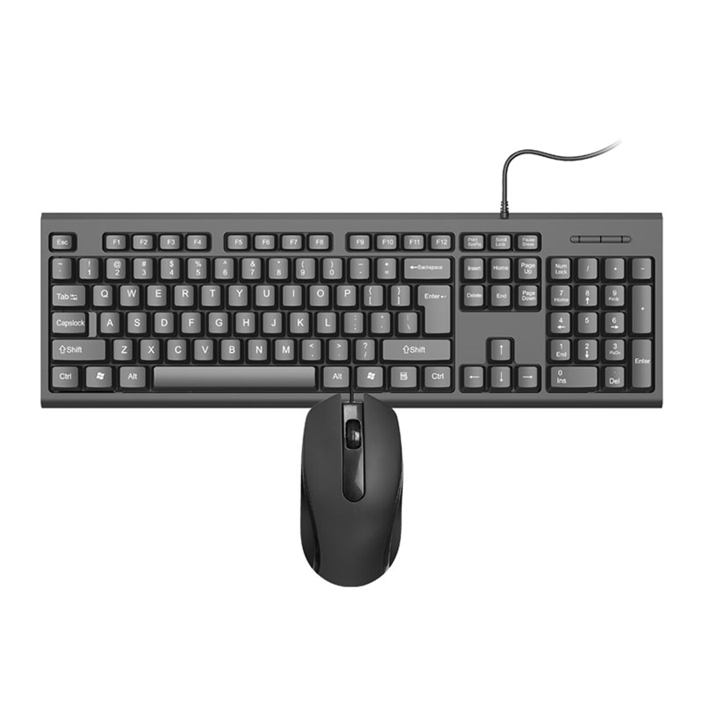 鼠标+键盘(黑色巧克力风格)-22001