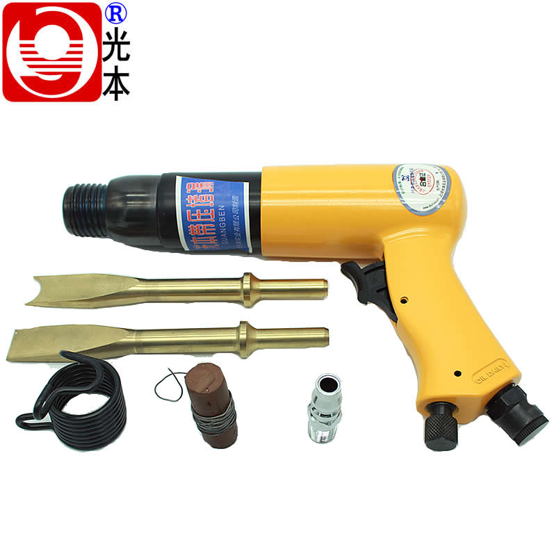 Guangben 3 plugging caulking gun with 2 explosion-proof heads pneumatic caulking gun plugging tool with pressure plugging caulking gun
