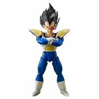 Spot Bandai Soul Limited SHF Dragon Ball Z Vegeta Black Hair Battle Server 24000 боевая эффективность