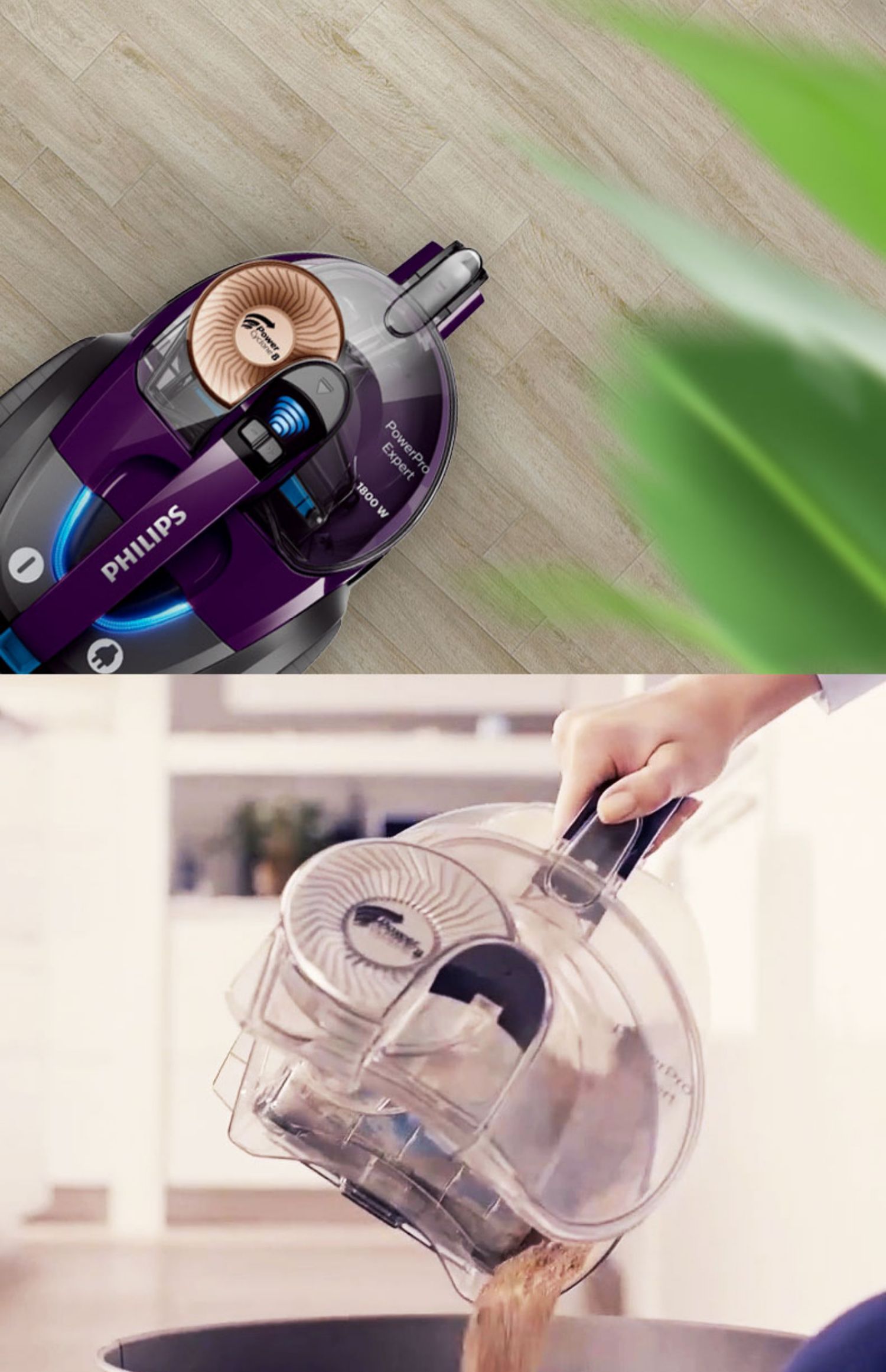 robot làm việc nhà Máy hút bụi gia đình nhỏ Philips máy hút bụi mạnh mẽ công suất cao FC9732 Máy hút bụi cầm tay chính hãng hàng đầu - Máy hút bụi máy hút bụi tự động