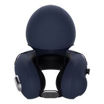 Philips neck massager cervical spine massager gift U-shaped neck support vibration massage pillow hot compress shoulder and neck artifact