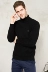 Áo len len chính hãng cộng với áo len cao cổ nhung nam 2018 mới thu đông 2014 phiên bản Hàn Quốc của áo len cashmere đẹp trai áo đôi nam nữ Áo len Cashmere