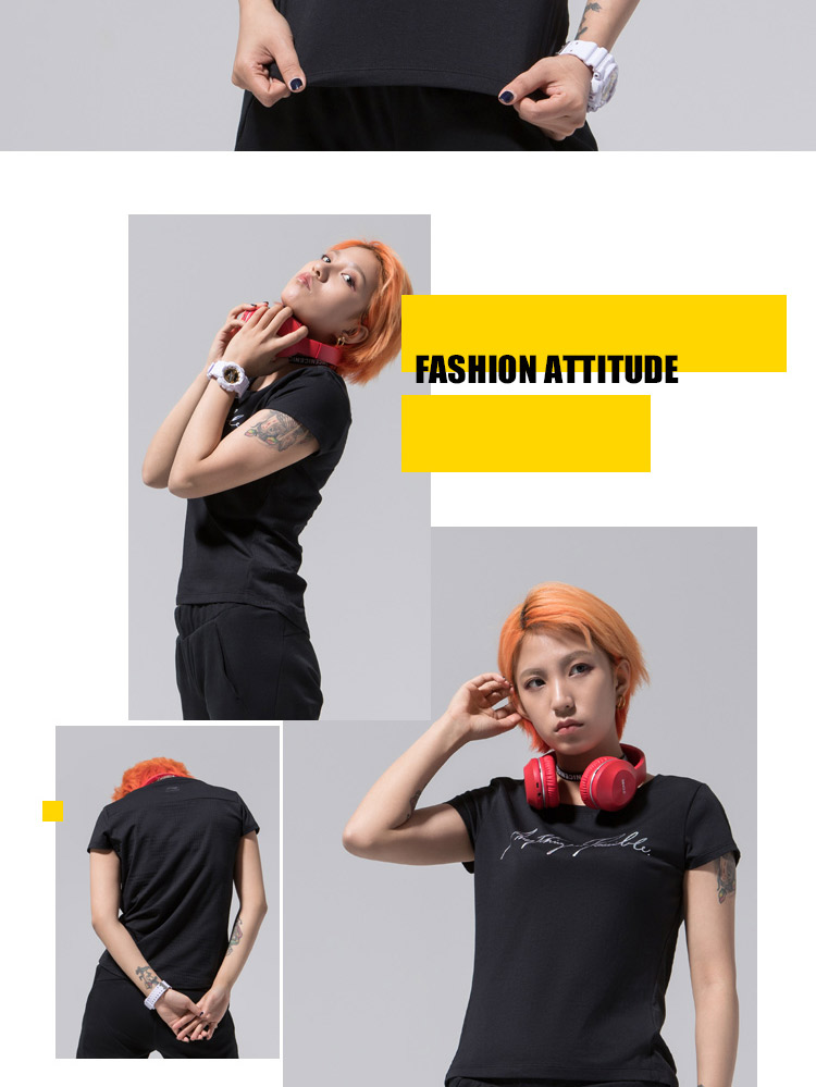 Li Ning áo thun ngắn tay nữ thời trang thể thao mới giản dị áo sơ mi nữ mùa hè AHSN678 - Áo phông thể thao áo tank top gym
