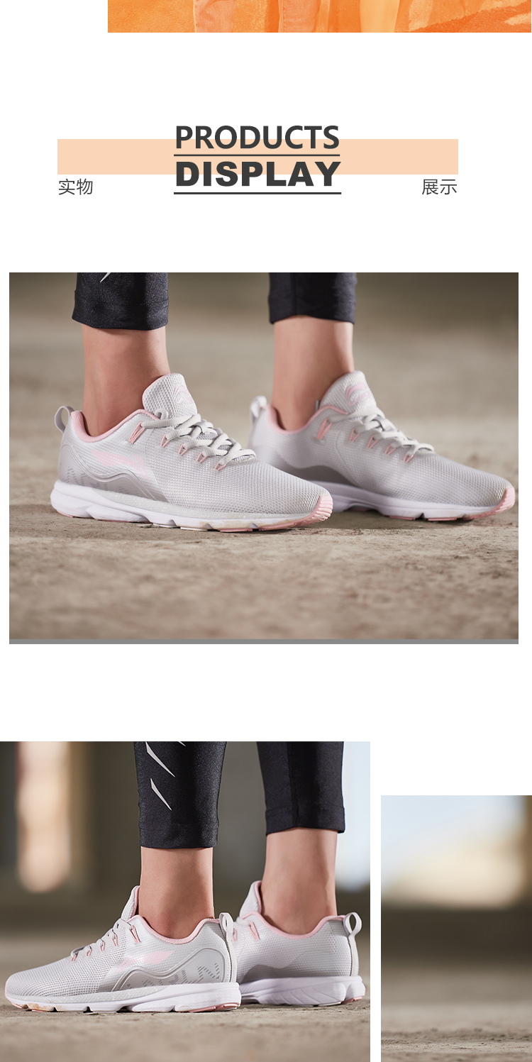 Giày chạy bộ Li Ning nữ mới, giày chống trượt nhẹ, chống trượt, giày thể thao màu đen mùa thu và mùa đông giày bitis nữ