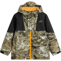 Li Ning childrens clothing three-in-one sports windbreaker for boys and girls 2024 new outdoor series winter plus velvet warm childrens clothing