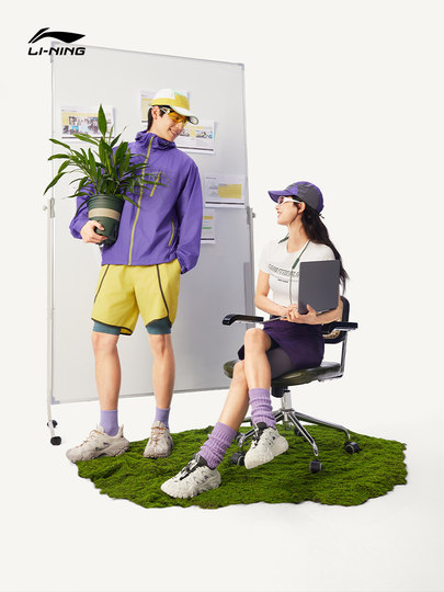 Li Ning Dunes 丨 Сандалии женские туфли 2025 Летние новые повседневные туфли на открытые дышащие спортивные сандалии на открытом воздухе