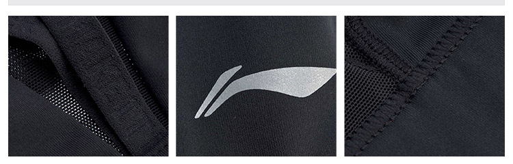 Quần lót thể thao nữ Li Ning 2019 loạt đào tạo mới hỗ trợ vừa phải phù hợp với áo ngực thể thao bó sát - Đồ lót thể thao áo quần tập yoga
