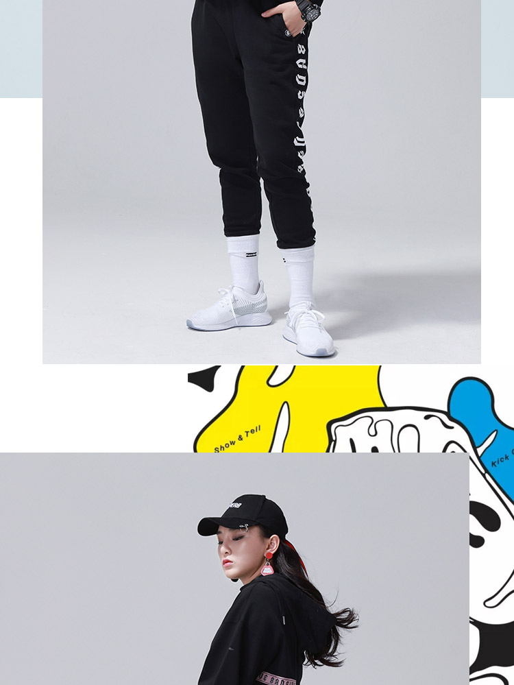 Li Ning Wei Yi Bà New BAD FIVE Bóng rổ Áo khoác dài tay Top mùa xuân hè Thể thao AWDN234 - Thể thao lông cừu / jumper quần áo thu đông nam