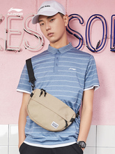 88元包邮 LI-NING 李宁 APLP037 男款短袖POLO衫