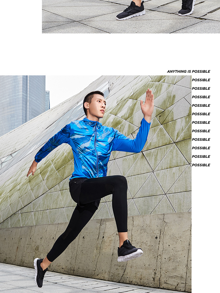 Giày chạy bộ Li Ning giày nam 2019 mới mùa thu giày chạy bộ nhẹ thời trang nam thấp để giúp giày thể thao nam - Giày chạy bộ thegioigiaythethao