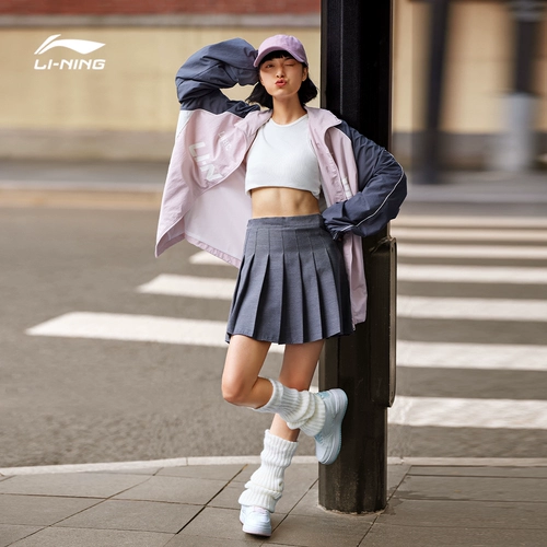 Li Ning, летние кроссовки, высокая белая обувь на платформе, туфли для отдыха, спортивная обувь