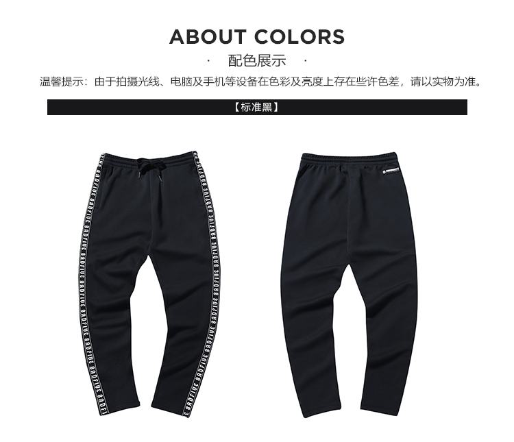 Quần Li Ningwei mới BAD FIVE loạt quần bóng rổ quần mùa thu và mùa đông bằng phẳng đan quần bó sát - Quần thể thao quần short nam the thao