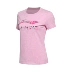 Li Ning áo thun ngắn tay nữ mới thể thao loạt đời cổ tròn xu hướng đan ngắn thể thao - Áo phông thể thao áo thun gym Áo phông thể thao