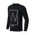 Li Ning áo len nam mới Wade áo thun dài tay cổ tròn dệt kim nam thể thao mùa thu Thể thao lông cừu / jumper