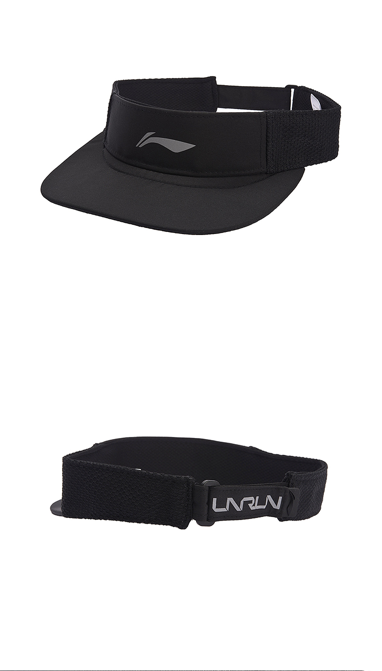 Li Ning rỗng top hat nam giới và phụ nữ 2018 mới chạy loạt phản xạ thể thao cap AMXN008 nón lưỡi trai