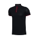 Li Ning áo ngắn tay polo nam Wade loạt cotton thể thao ve áo APLM143