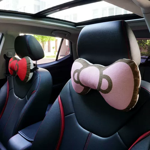 Мультяшная универсальная подушка для шеи для влюбленных на четыре сезона с бантиком