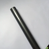 Карбон черный серебристый 0,5*1 метр