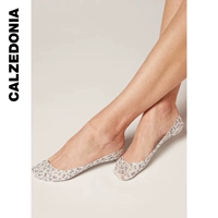 В форме цветка, синий