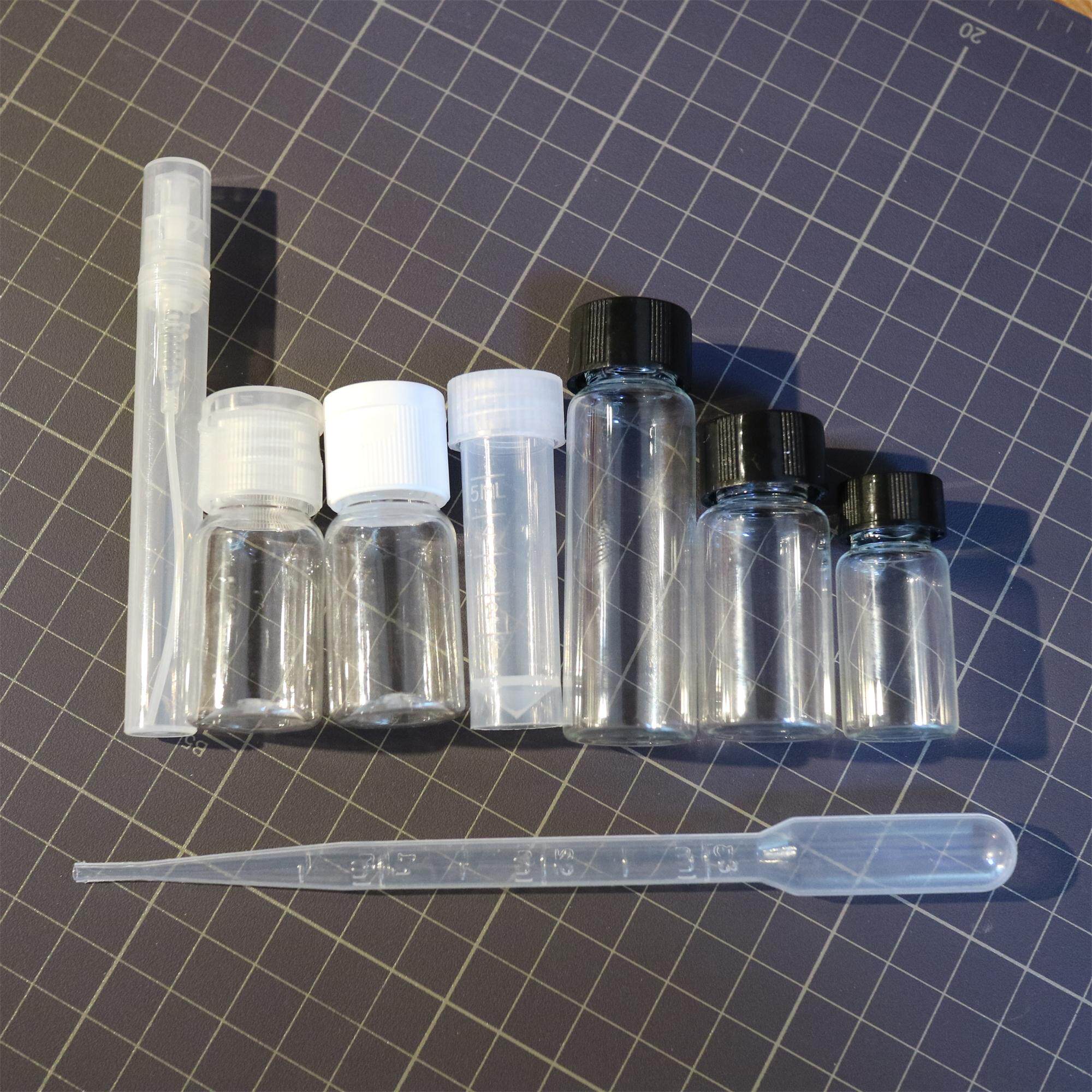 Glass Bottle Plastic Bottle Freezer Tube Straw Spray Bottle Ink Water Bottle Convex Pink Bottle